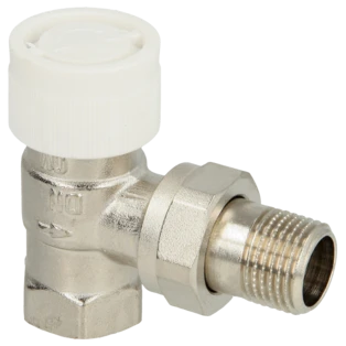 Ventilunterteil Eck 3/8" voreinstellbar