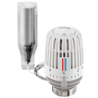 Thermostaatkop K met sensor op afstand wit