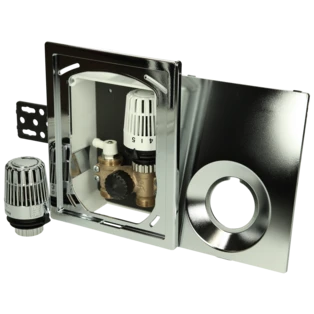 Multibox K-RTL verchromt UP-Einzelraumregelung