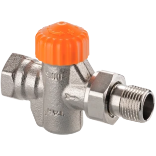 Thermostatic valve body A-exact straight DN10
