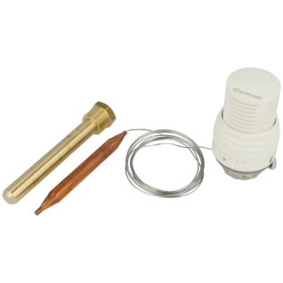 Testa termostatica Comap  M 30 x1,5 con la sonda d'immersione capillare 2 m