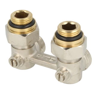 Two-pipe H-module E1/50 angle version