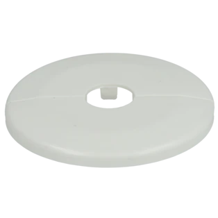 Snap-on rosettes &Oslash; 15 mm white