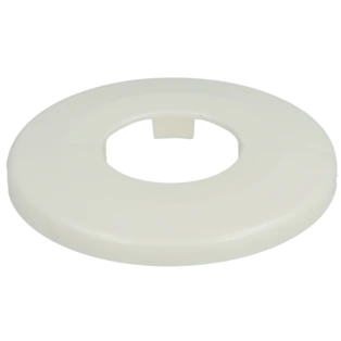 Snap-on rosettes &Oslash; 27 mm white