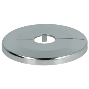 Snap-on rosettes &Oslash; 16 mm crome-plated