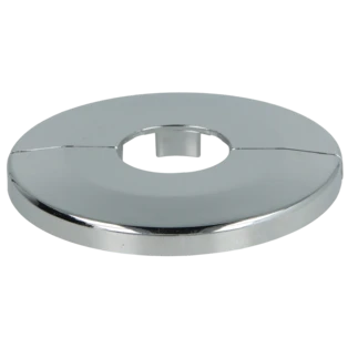 Snap-on rosettes &Oslash; 22 mm chrome-plated