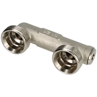 Montage-overbrugging 3/4" Euroconus met aftap