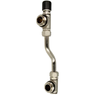 Differentieel bypassventiel 1" US met verdeleraansluitingen