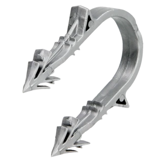 2D-Tackernadel mit aktivem 8-Anker System 40 mm lang