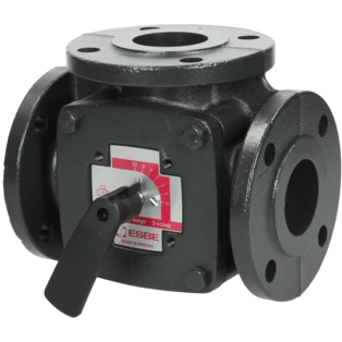 3-way mixing valve with flange connection DN50