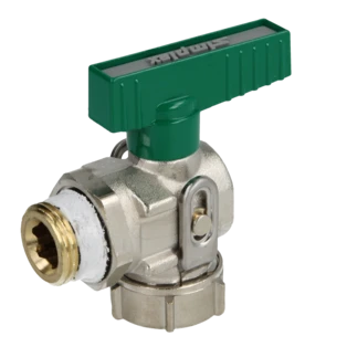 KFE-Kugelhahn f&uuml;r Trinkwasser 1/2" Eckform