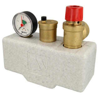 Ketelveiligheidsgroep met isolatie tot 200 kW