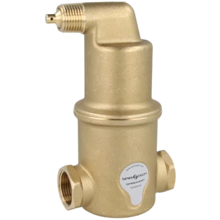 SpiroVent Mikroluftblasenabscheider 3/4" IG horizontal