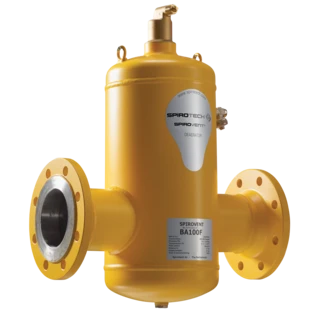 SpiroVent Luftabscheider DN80 in Flanschausf&uuml;hrung