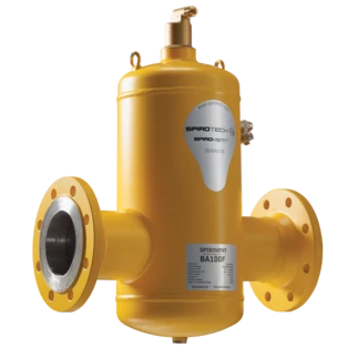 SpiroVent Luftabscheider DN250 in Flanschausf&uuml;hrung