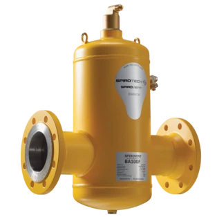 SpiroVent Luftabscheider DN300 in Flanschausf&uuml;hrung