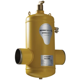 SpiroVent S&eacute;parateur d'air DN150 avec extr&eacute;mit&eacute;s soud&eacute;es