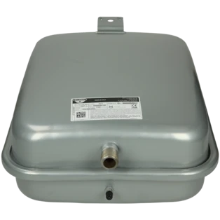 Drukexpansievat in platte vorm 18 liter voor verwarmingssystemen 