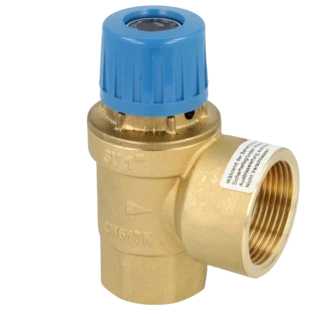 Overstort/overdrukventiel voor drinkwater 1" 4 bar