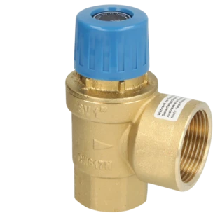 Safety relief valve for drinking water 1"  8 bar