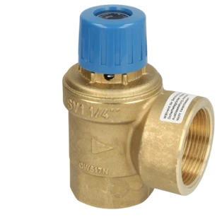 Sicherheitsventil f&uuml;r Trinkwasser 1 1/4" 4 bar