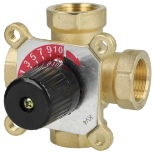 4-Wege-Heizungsmischer 3/4" IG