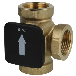 Valvola termica di ricarica 1" FF temperatura di apertura +61 &deg;C