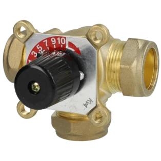 M&eacute;langeur 3 voies bague de serrage &Oslash; 28 mm 