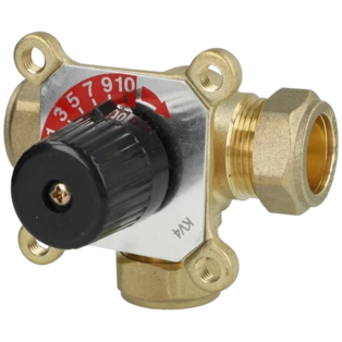 3-way mixing valve clamp ring &Oslash; 22 mm