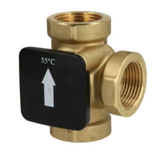 Thermisches Ladeventil 1" IG &Ouml;ffnungstemperatur +55 &deg;C