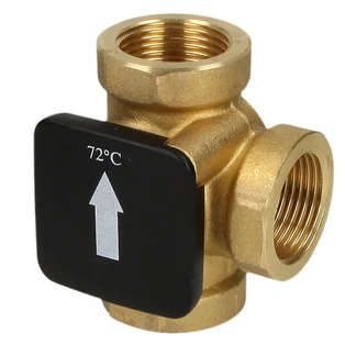 Thermal load valve 1/2" IT opening temperature 72 &deg;C