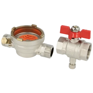 Allmess kit montaggio EAT 1" DS6 senza valvole a sfera 130 mm