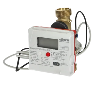 Ultrasonic compact heat meter 1" x 130 mm