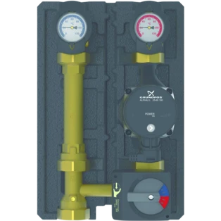 Gemengde pompunit HeatBloC met Grundfos-pomp