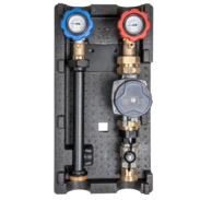 Pump group unmixed circuit