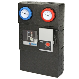 Pump group unmixed circuit