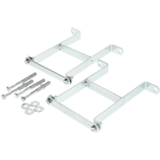 Wandmontage 150 mm tot hart verdeler 2 stuks