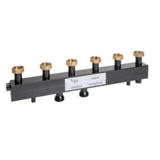Heating manifold 3-way