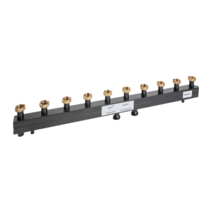 Heating manifold 5-way