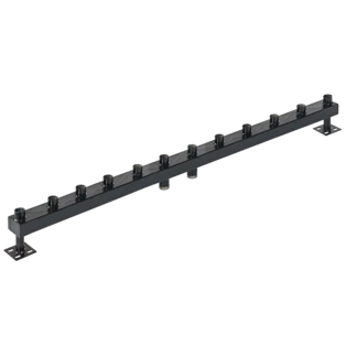 Verwarmingsverdeler 120/80-6 met isolatie tot 6,5 m&sup3;/h of 150 kW