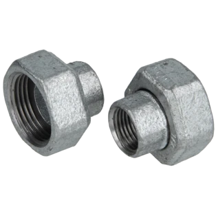 Screw joint f. heating circulation pumps 1/2" IT x 1" lock nut