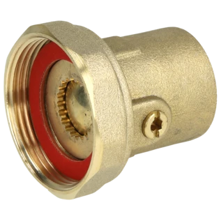 Raccordo a vite per pompe 1 1/2" x 1" FF con guarnizione