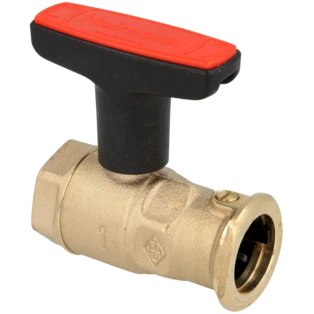 Pump ball valve Globo P 1" with gravity brake