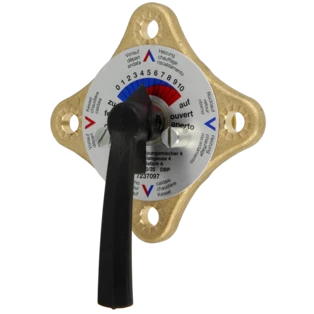 Mixer insert for 4-way mixing valves DN20/25