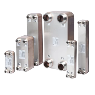 plaatwarmtewisselaar PWT20 met 40 platen