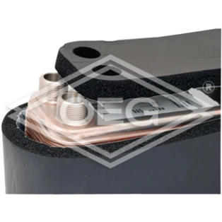 PUR-islolatie voor OEG plaatwarmte- wisselaars T60 tot 100 platen