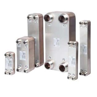 Plate heat exchanger PWT60 with 40 plates