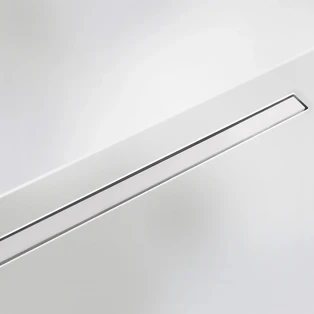 Shower channel Liquid White 600 mm