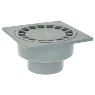 House and yard drain vertical 150 x 150 mm, DN50/75