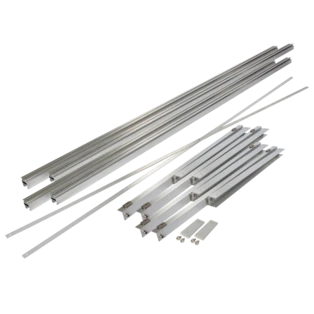 Mounting kit for 4plus® meander horizontal, flat roof